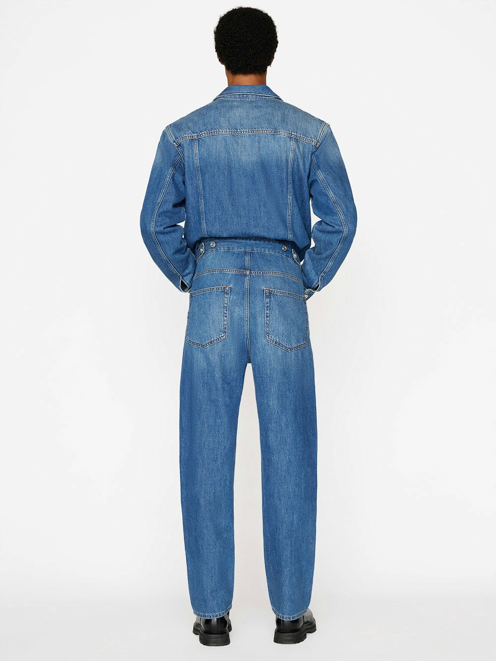 jeans back view